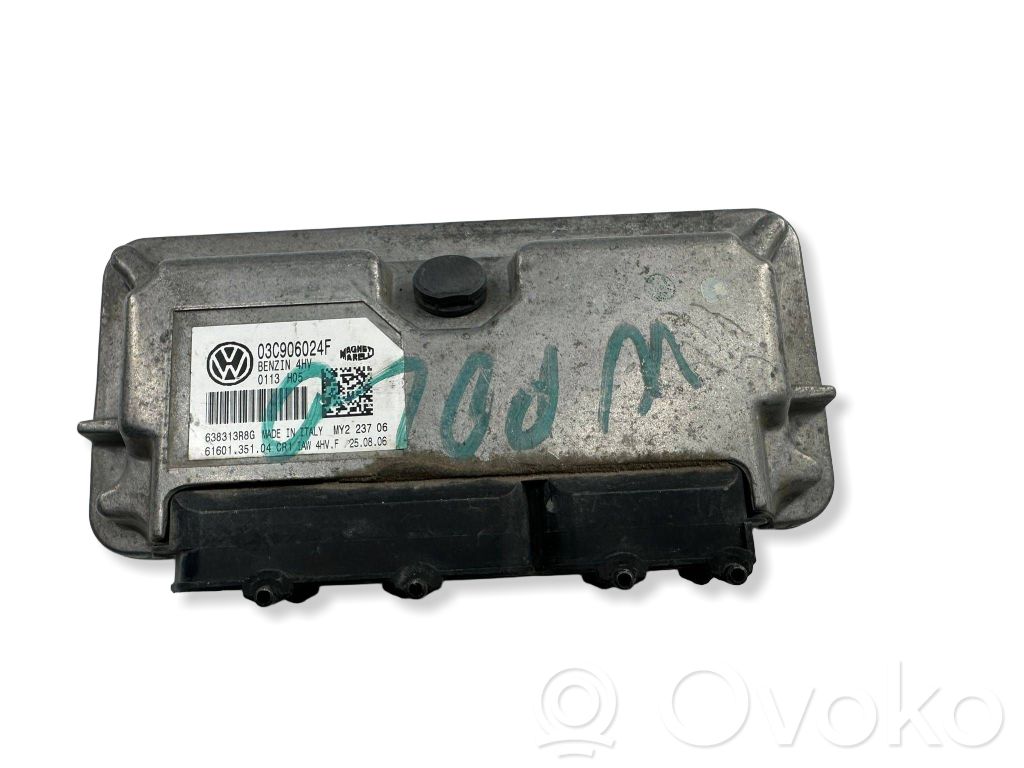 Engine control unit/module   03C906024F,638313R8G,616013510