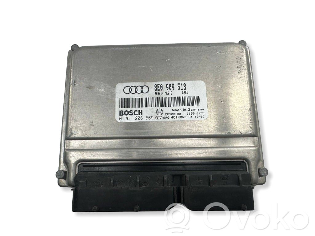 Audi A4 S4 B7 8E 8H Unidad de control/módulo del motor 