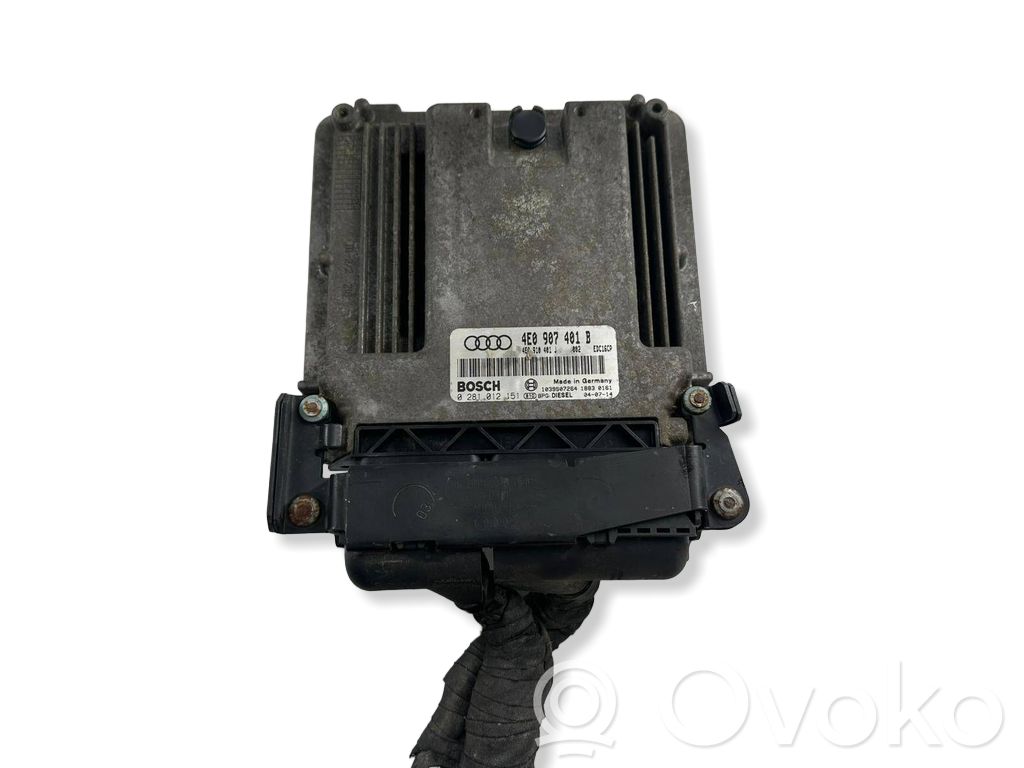 Audi A8 S8 D3 4E Motorsteuergerät/-modul 