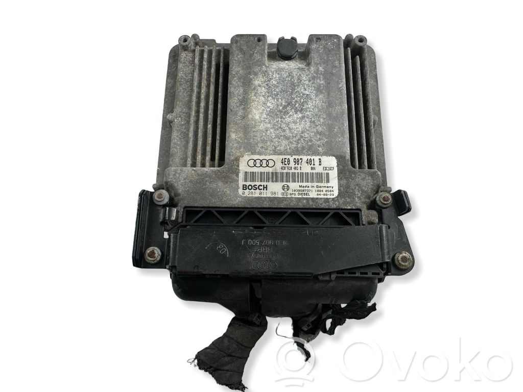 Dzinēja vadības bloks   4E0907401B,4E0910401B,0281011981