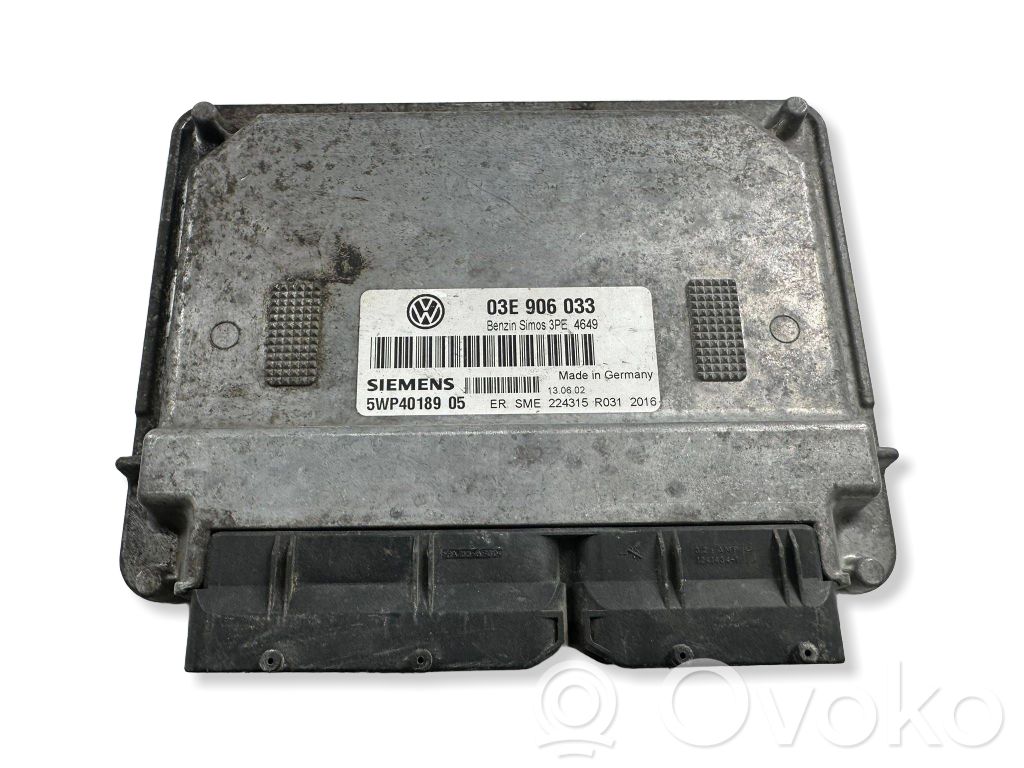 Skoda Fabia Mk1 (6Y) Sterownik / Moduł ECU 
