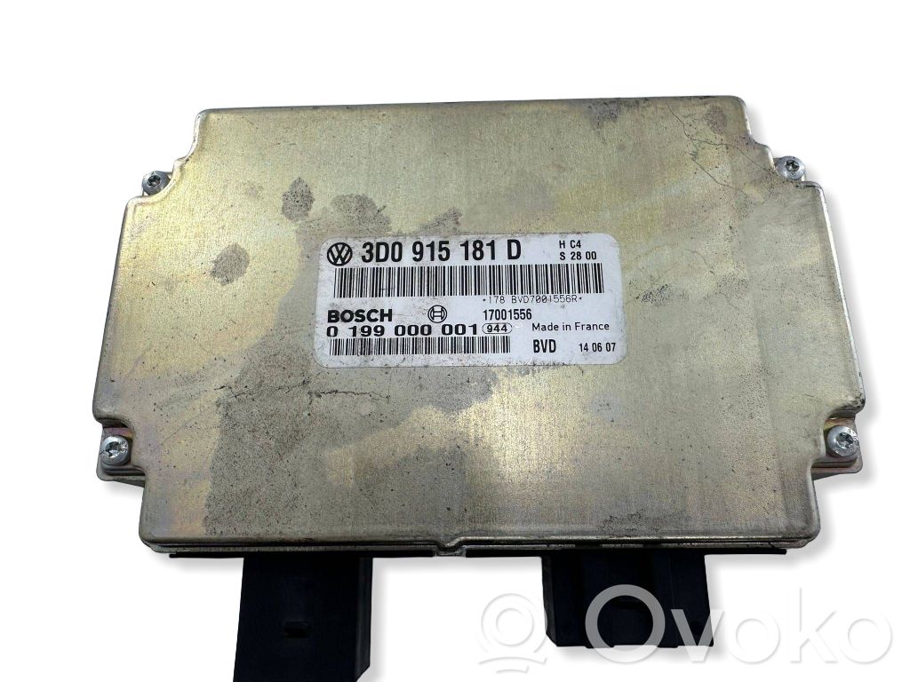 Volkswagen Phaeton Modul control baterie 