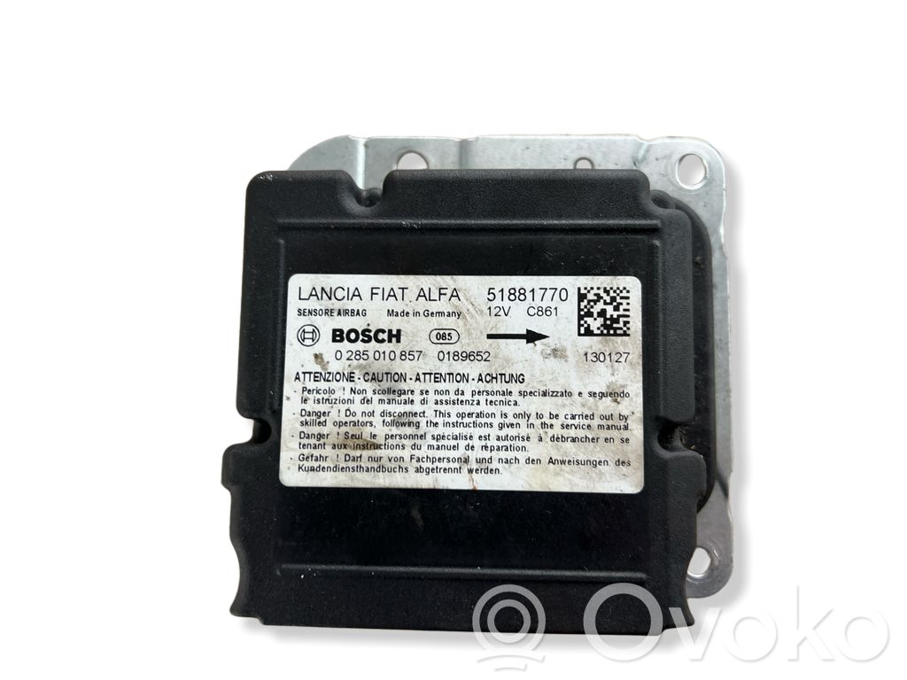 Opel Combo D Airbag control unit/module 