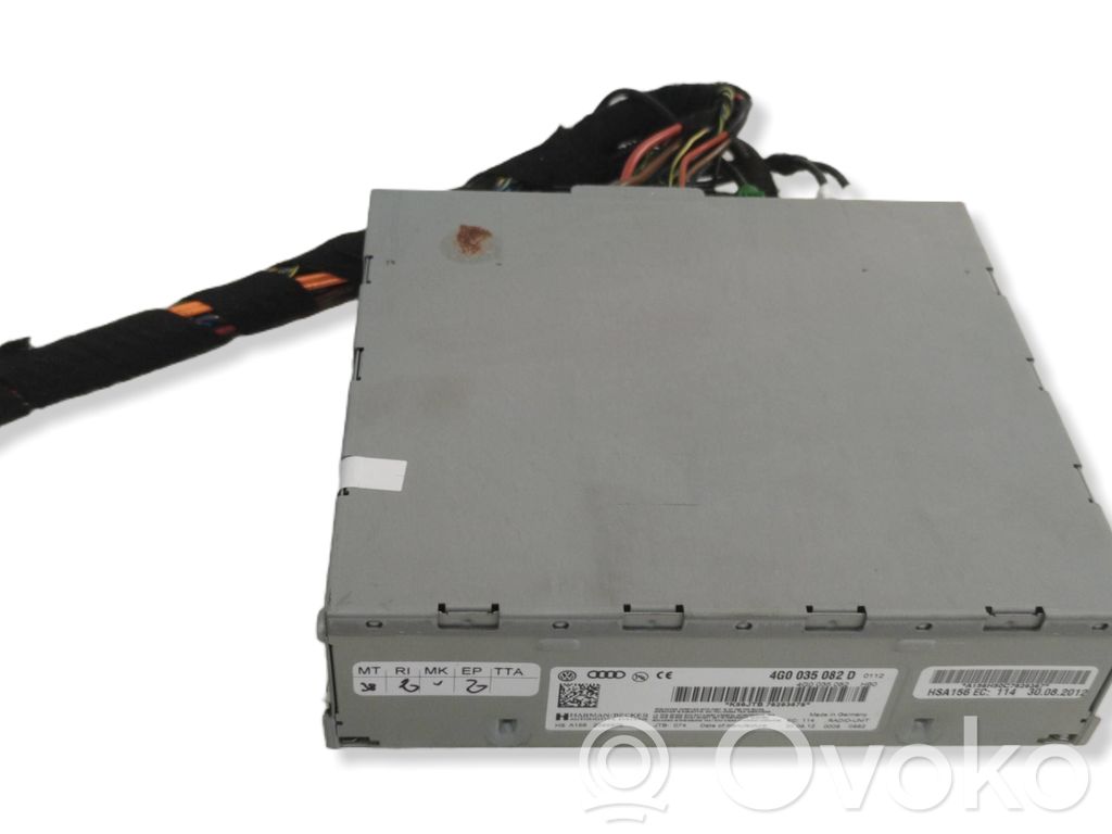 Audi A6 S6 C7 4G GPS navigation control unit/module 