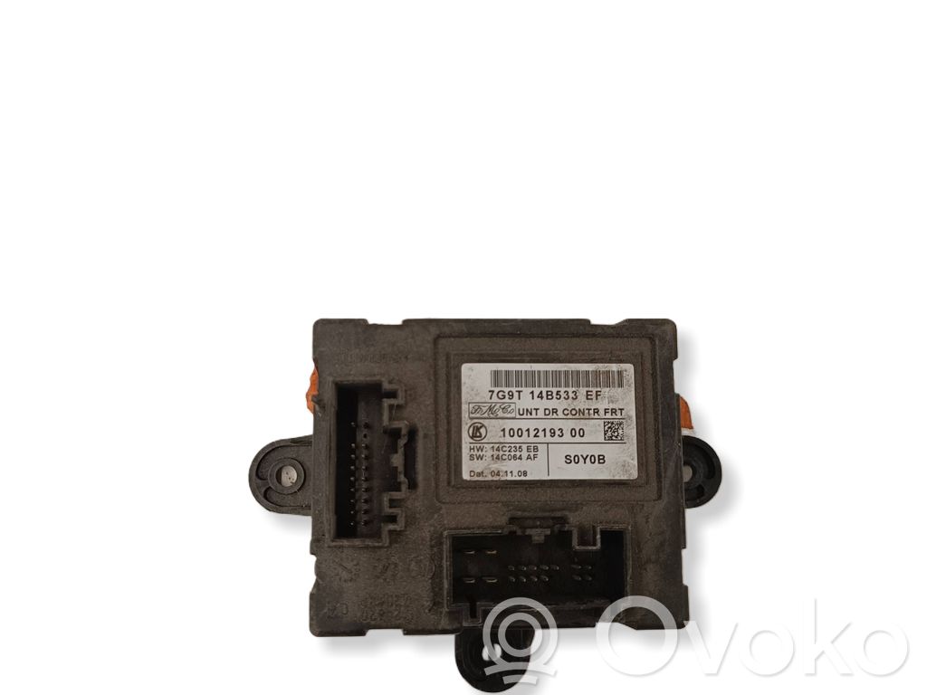 Unité de commande module de porte   7G9T14B533EF,1001219300,14C235EB