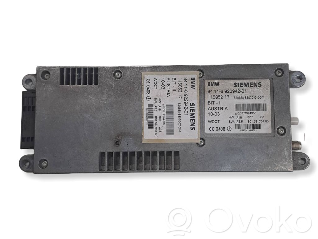 BMW 5 E39 Bluetooth control unit module 