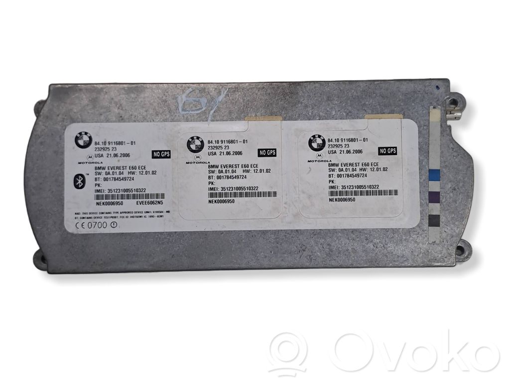 BMW 5 E60 E61 Модуль «Bluetooth» 