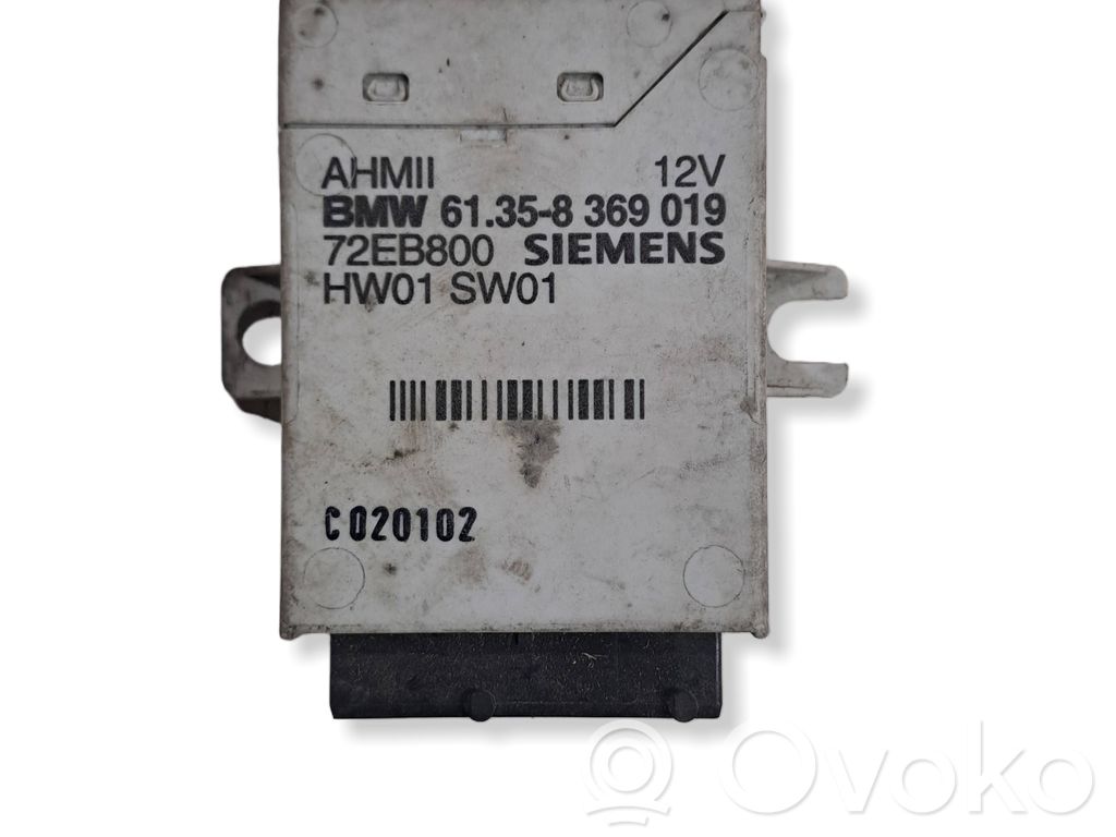 BMW 5 E39 Unitate/modul de comandă remorcă cu bară de tractare 