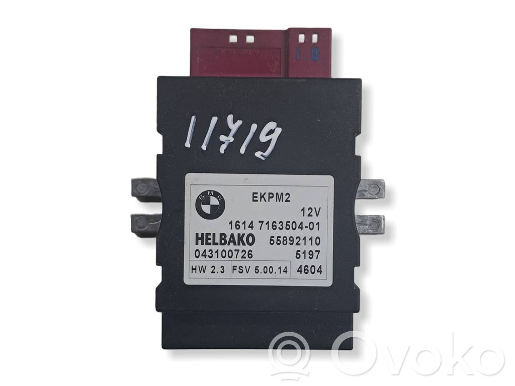 Unité de commande / module de pompe à carburant   1614716350401