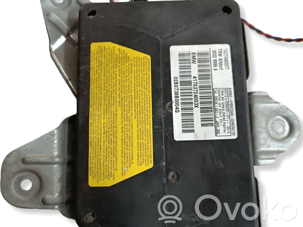 BMW 5 E39 Türairbag vorne 