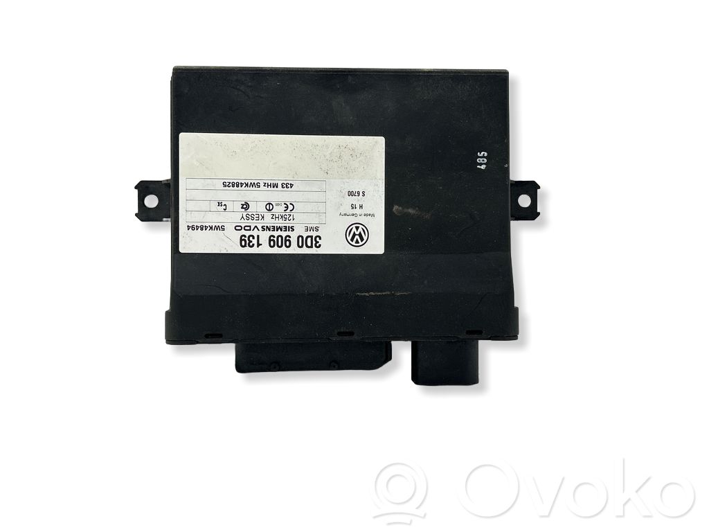 Volkswagen Touareg I Unitate/modul de control fără cheie (KESSY) 