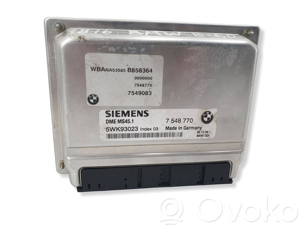 Dzinēja vadības bloks   7548770,7549083,DMEMS45,5WK93023
