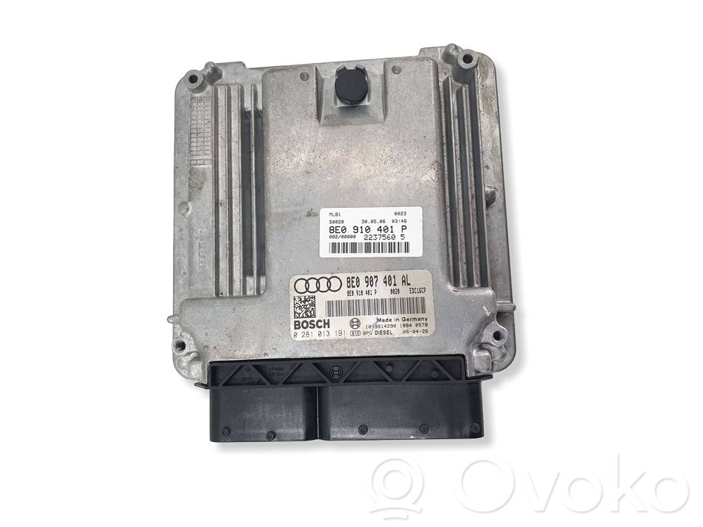 Audi A4 S4 B7 8E 8H Engine control unit/module 