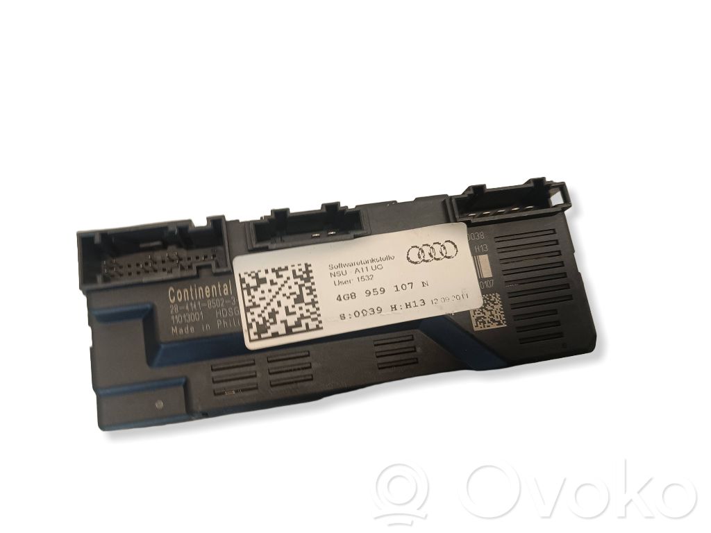 Tailgate/trunk control unit/module   4G8959107N