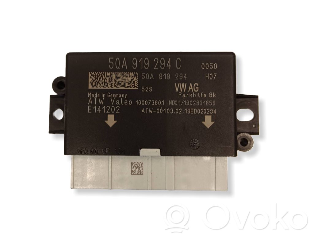 Skoda Superb B8 (3V) Unité de commande, module PDC aide au stationnement 