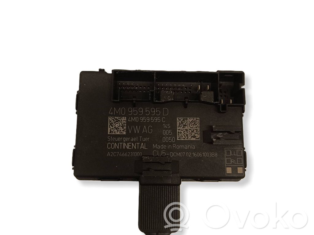 Audi Q7 4M Door control unit/module 