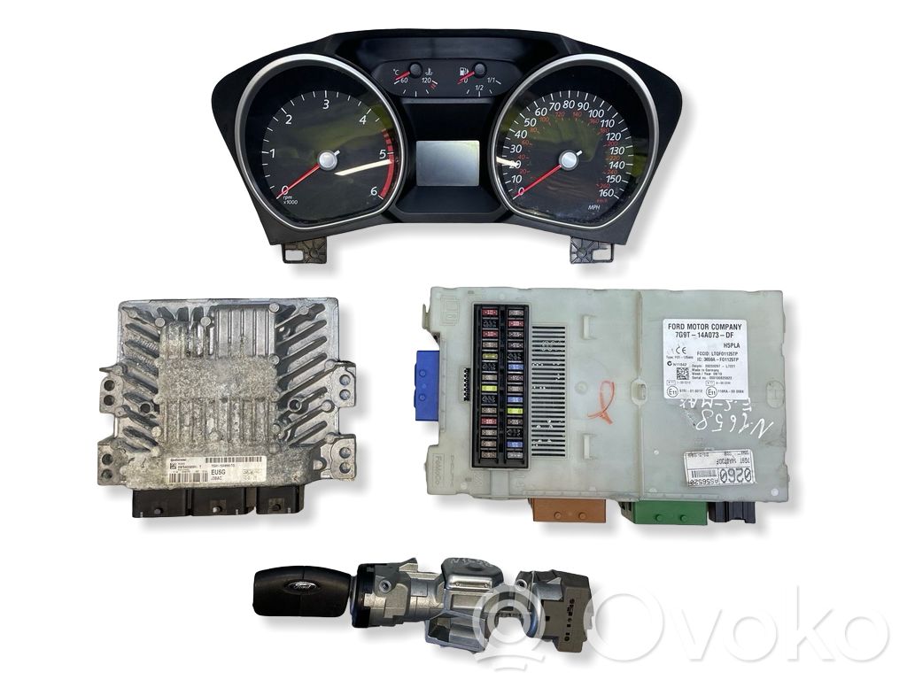 Ford S-MAX Engine ECU kit and lock set 