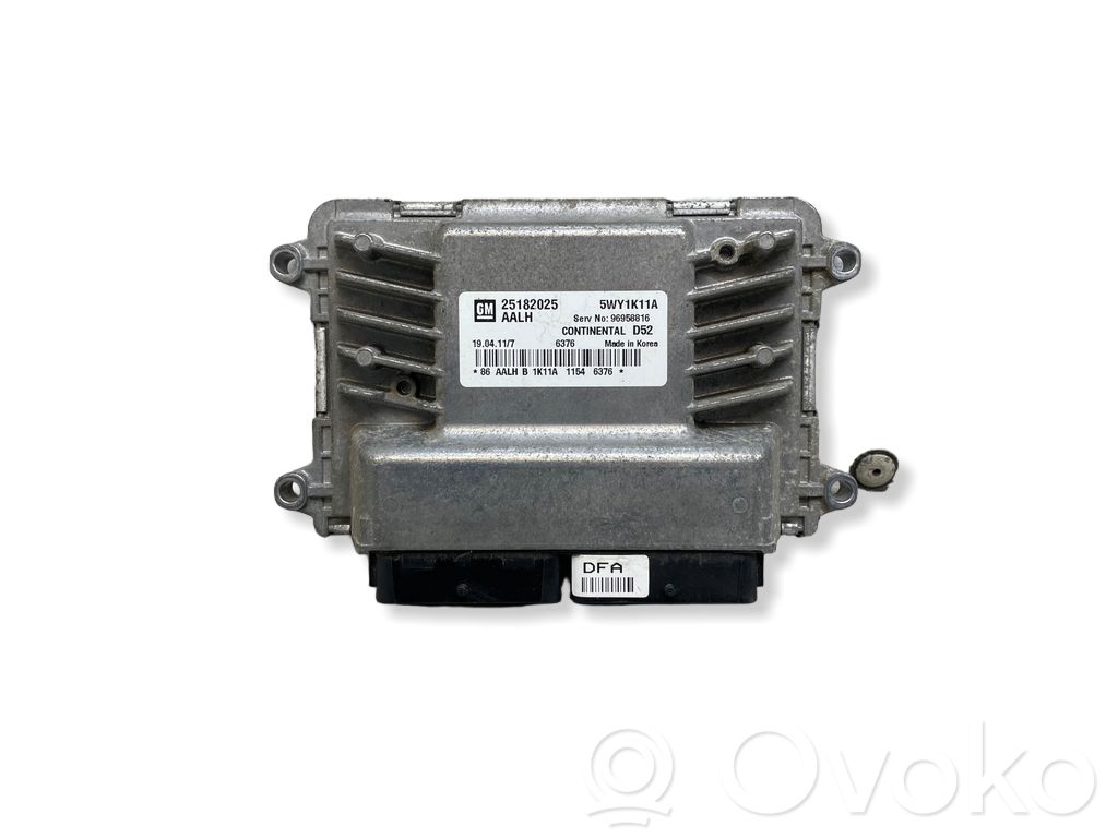 Engine control unit/module   25182025,5WY1K11A,96958816