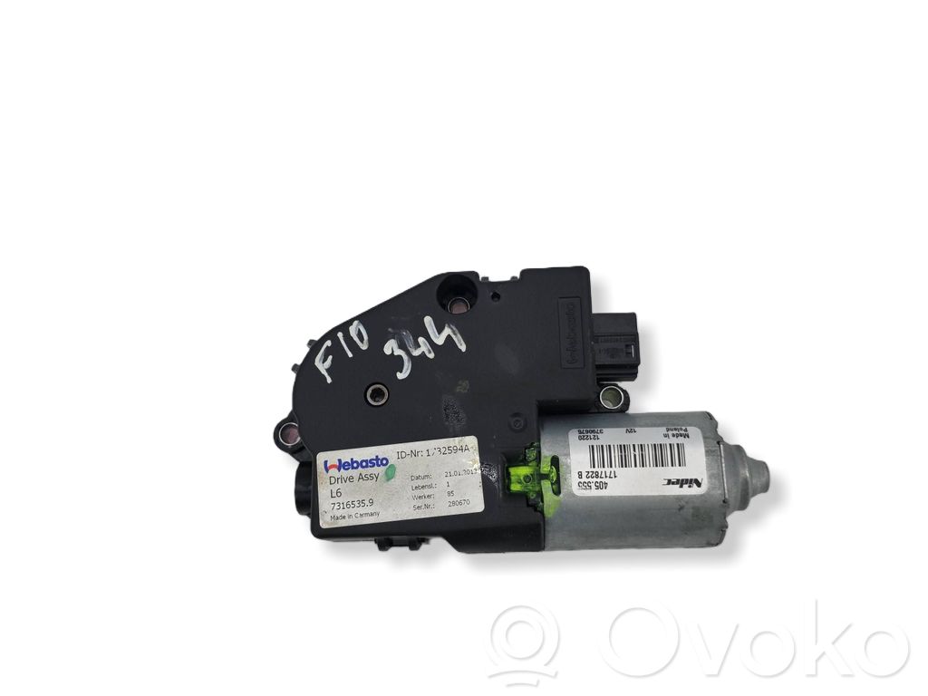 BMW 7 F01 F02 F03 F04 Motor/actuator trapă 