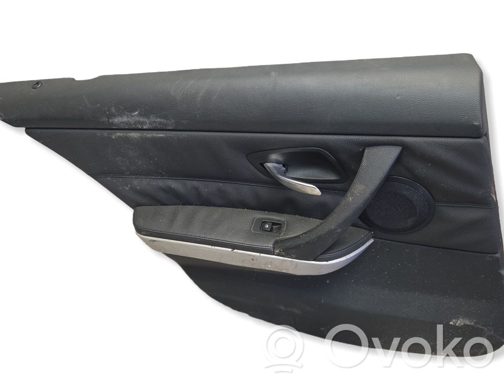 Rear door card panel trim