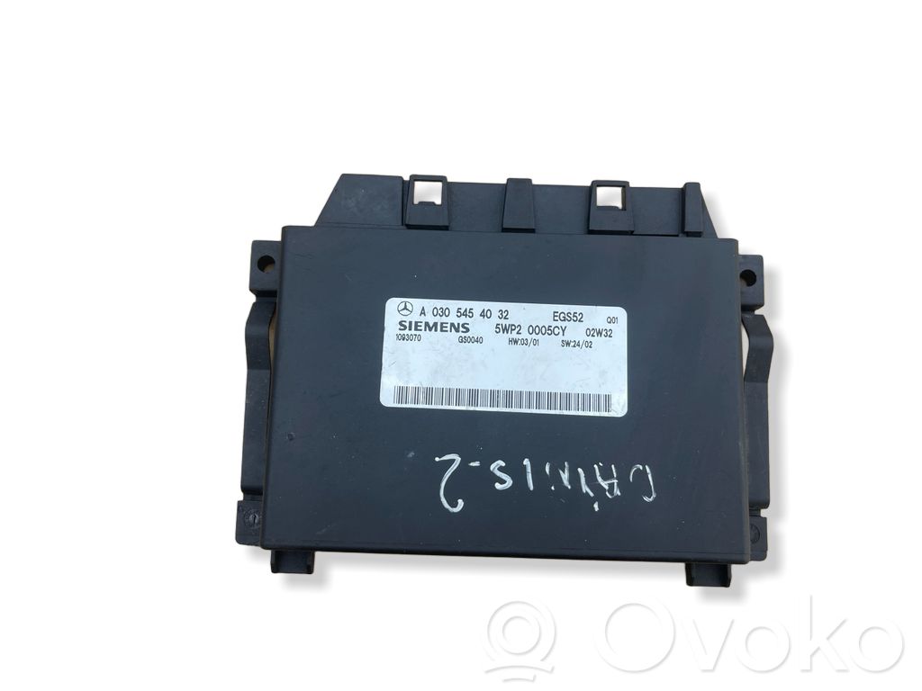 Mercedes-Benz E W211 Gearbox control unit/module 