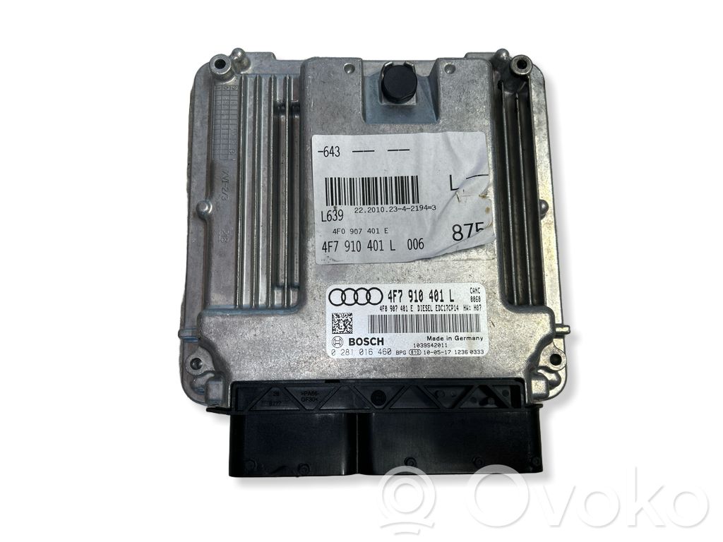 Audi A6 S6 C6 4F Engine control unit/module 