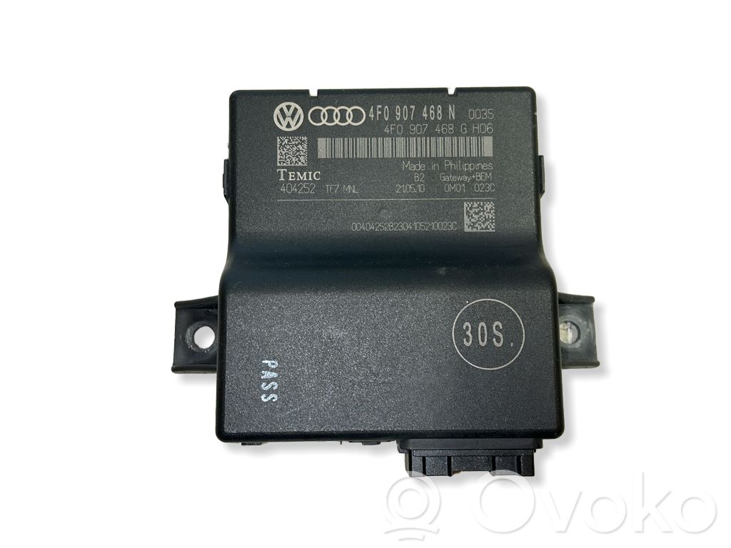 Audi A6 S6 C6 4F Gateway control module 
