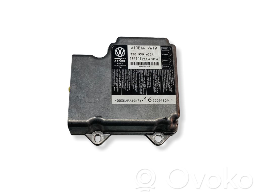 Skoda Superb B6 (3T) Airbag control unit/module 