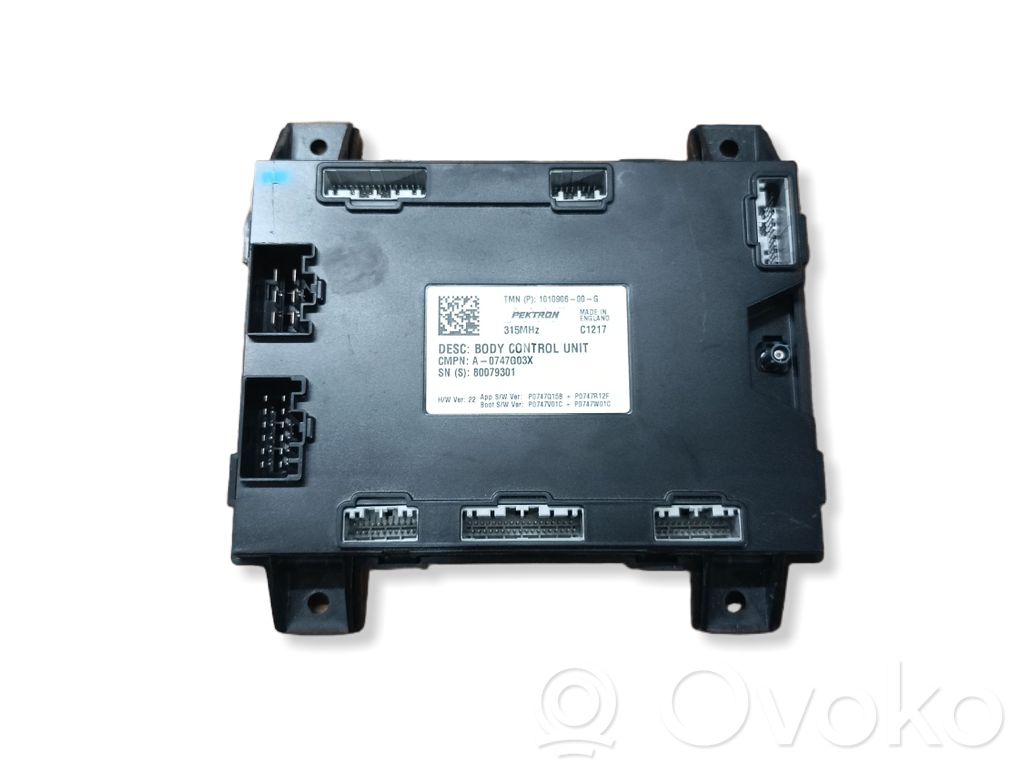 Tesla Model S Other control units/modules 