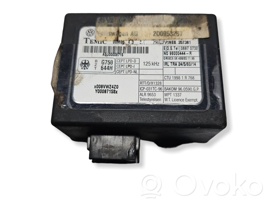 Volkswagen II LT Immobilizer control unit/module 