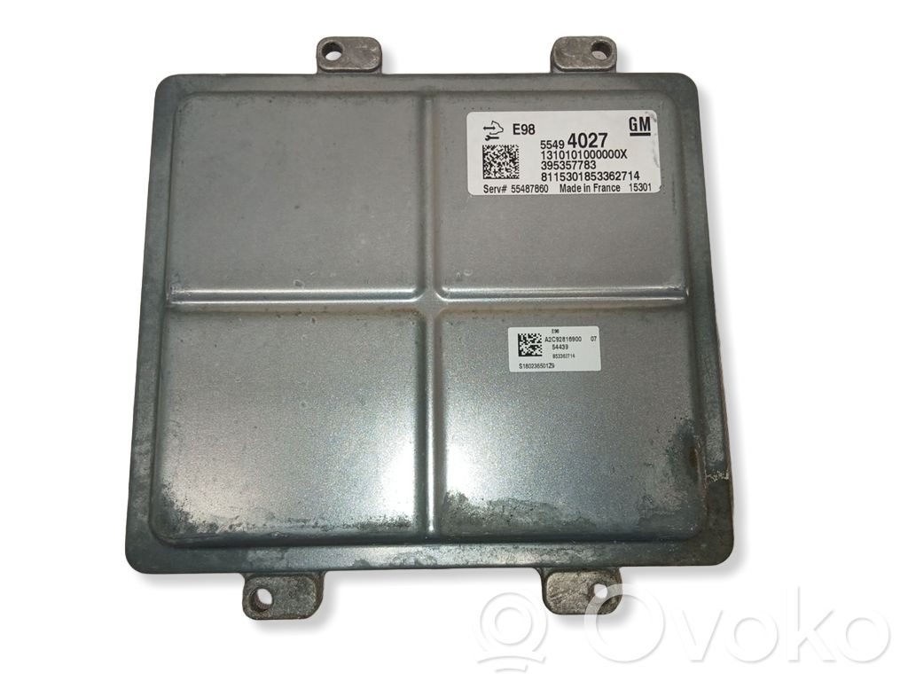 Opel Astra K Engine control unit/module 