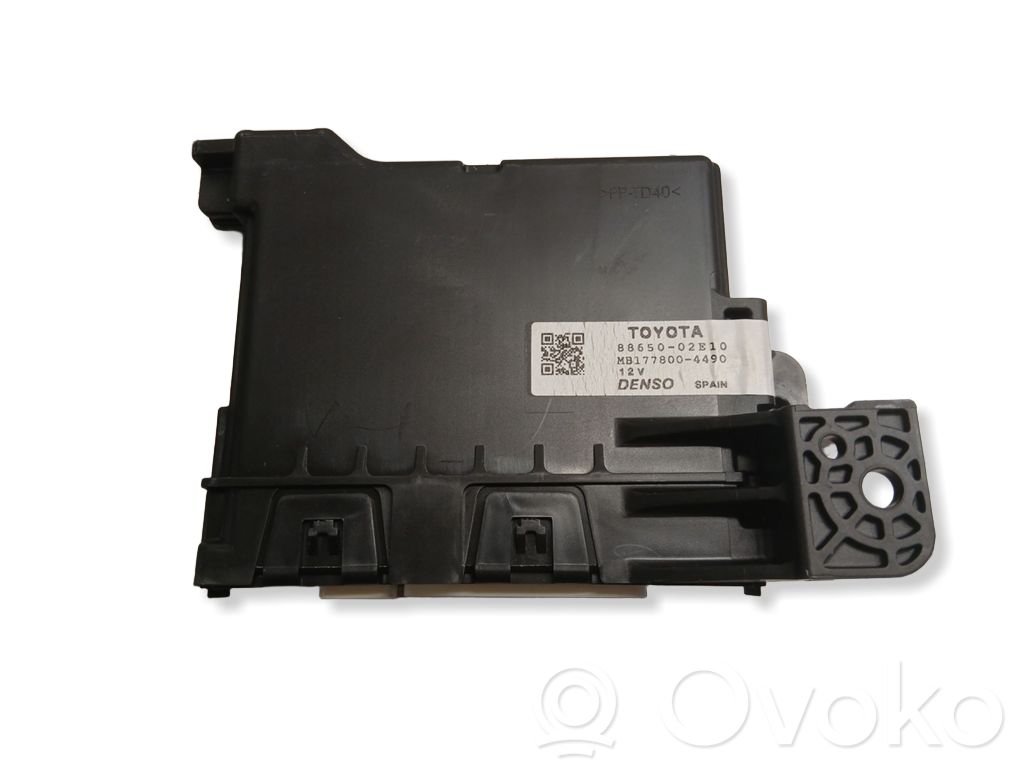 Toyota Auris E180 Air conditioning/heating control unit 