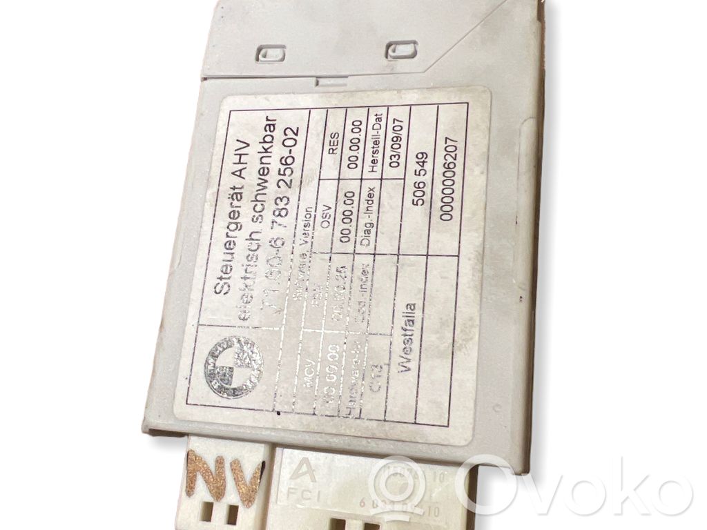 BMW 5 E60 E61 Piekabes āķa vadības bloks 