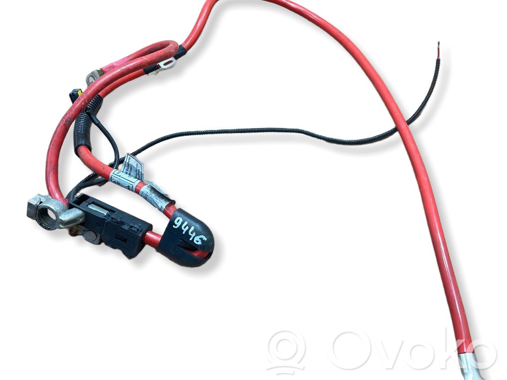 BMW 5 E60 E61 Câble de batterie positif 