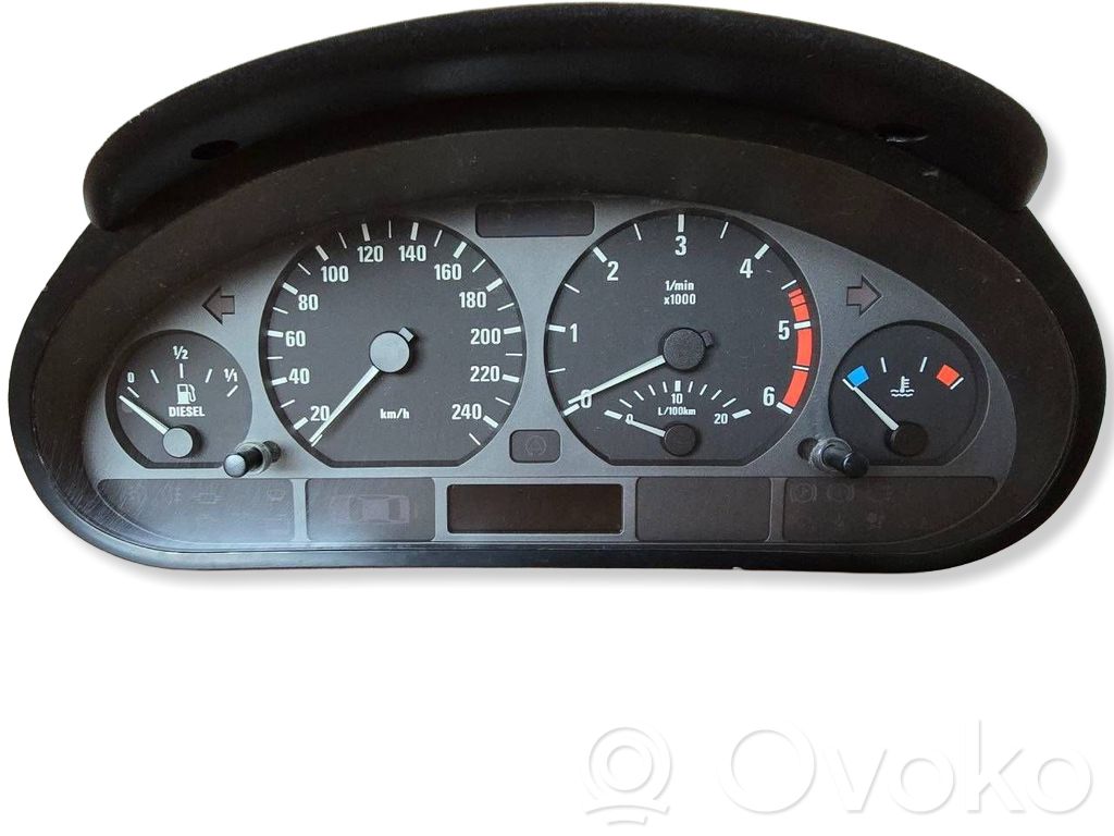 BMW 3 E46 Speedometer (instrument cluster) 