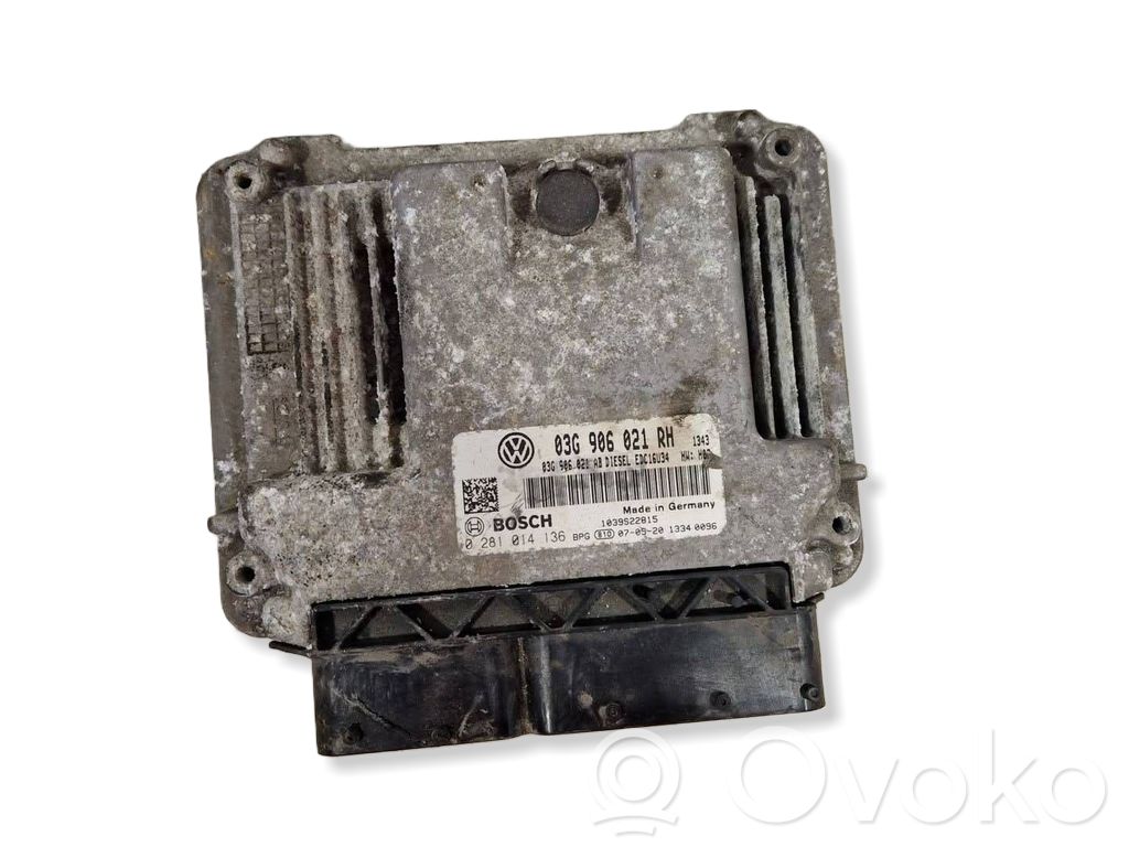Skoda Octavia Mk2 (1Z) Engine control unit/module 