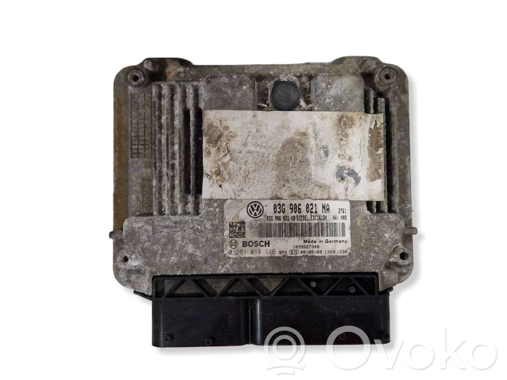 Volkswagen Golf V Engine control unit/module 