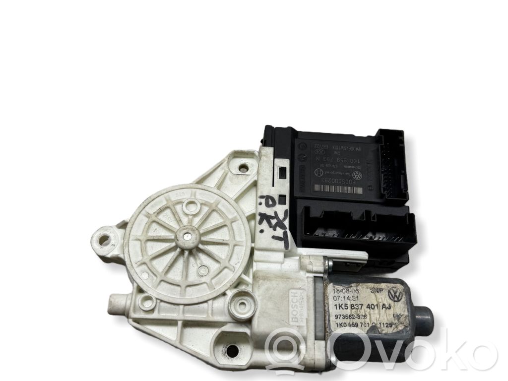 Silnik regulatora szyby drzwi przednich   1K5837401AJ,1K0959701C,973562326