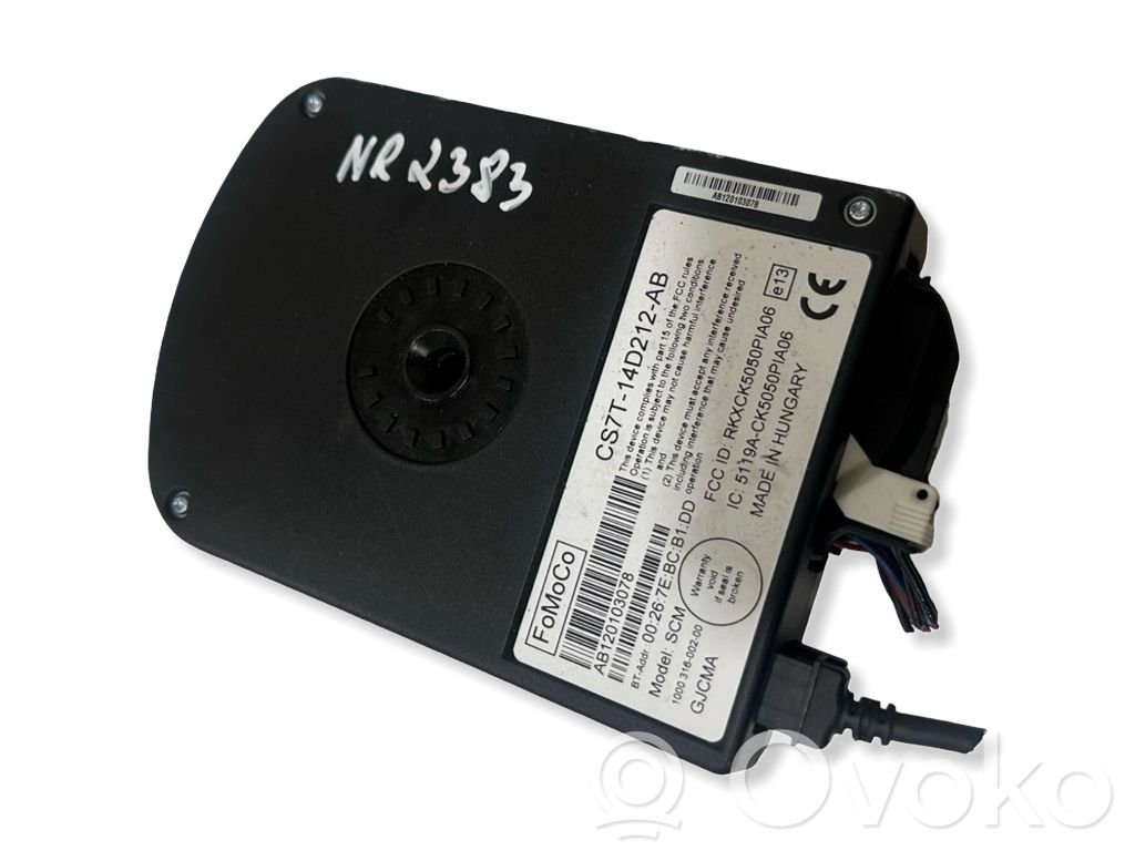 Bluetooth control unit module   CS7T14D212AB,AB120103078,100031600200,5119ACK5050P
