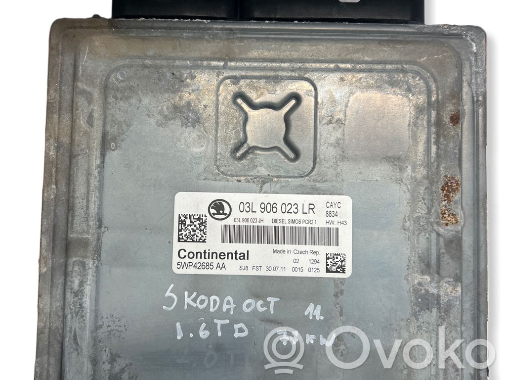 Skoda Octavia Mk2 (1Z) Unitate/modul de control motor 