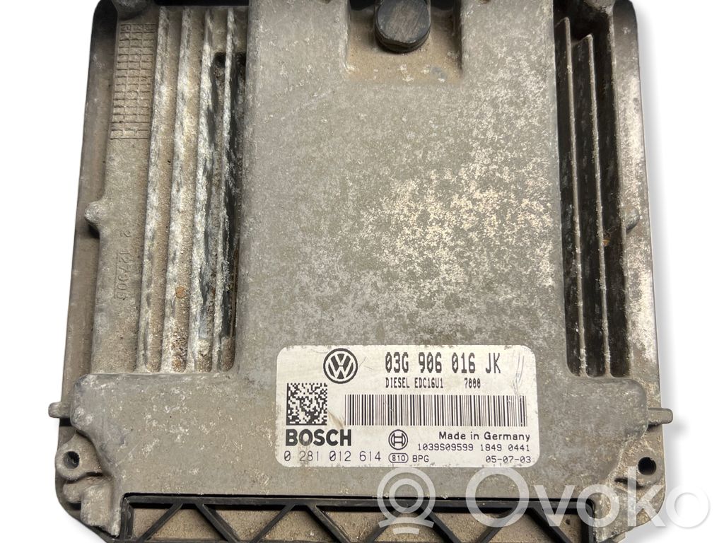 Volkswagen Jetta V Engine control unit/module 
