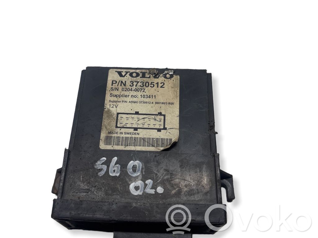 Volvo S60 Auxiliary pre-heater (Webasto) 
