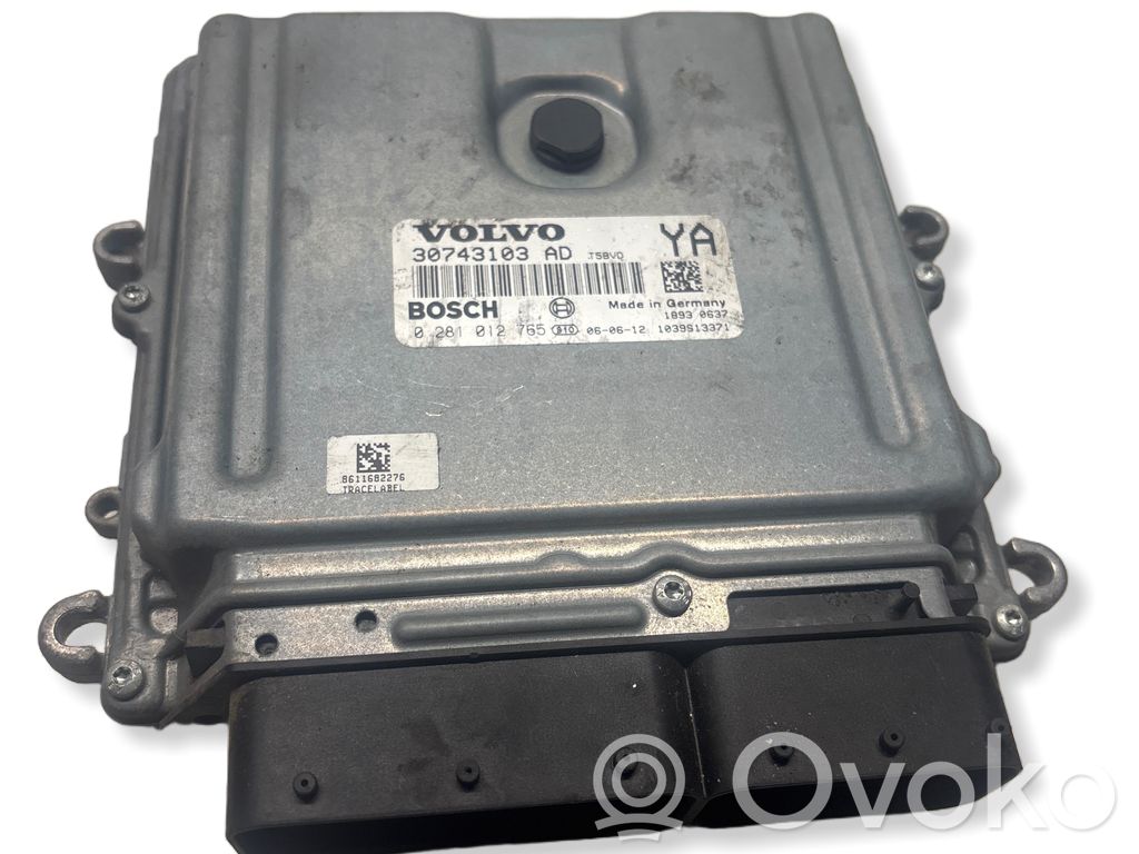 Volvo S80 Centralina/modulo del motore 