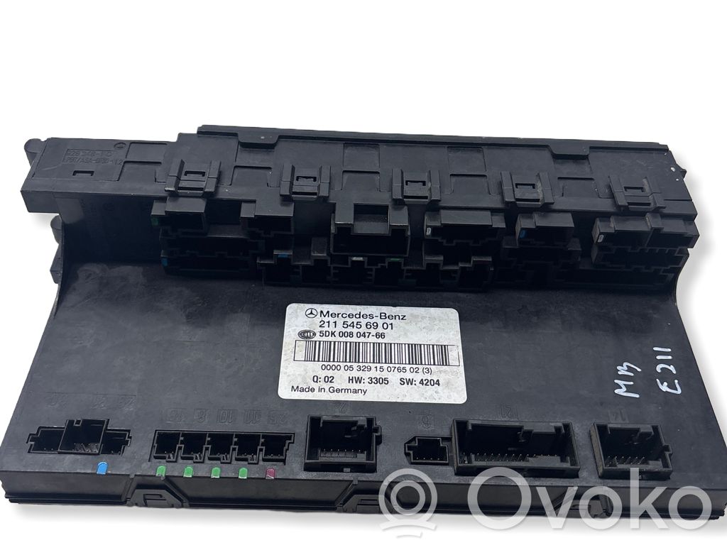 Mercedes-Benz E W211 SAM control unit 