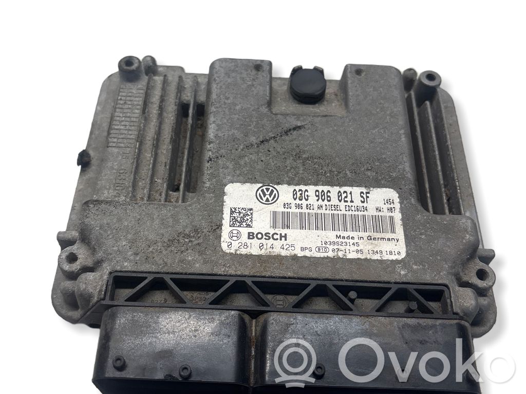 Volkswagen Golf Plus Engine control unit/module 