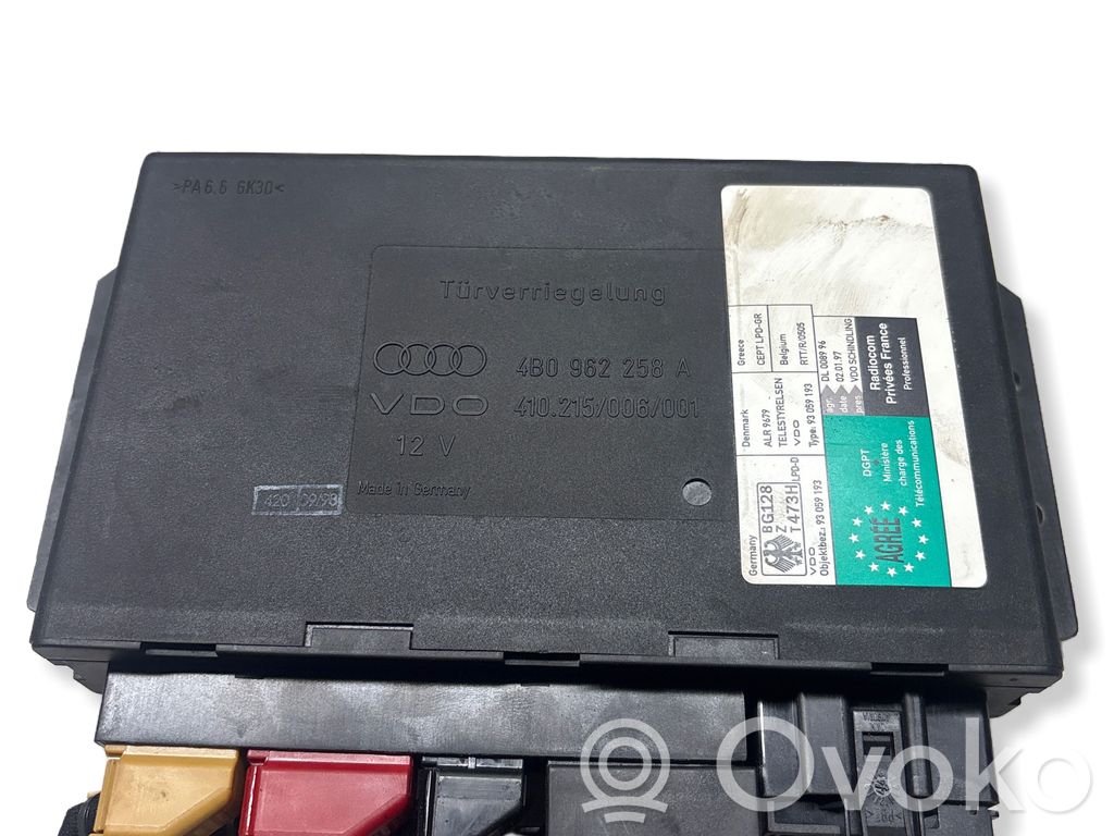 Module confort   4B0962258A,410215006001