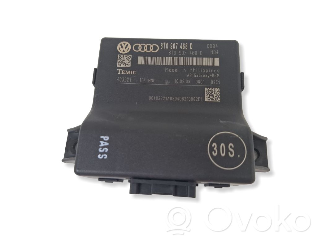 Audi A4 S4 B8 8K Gateway control module 