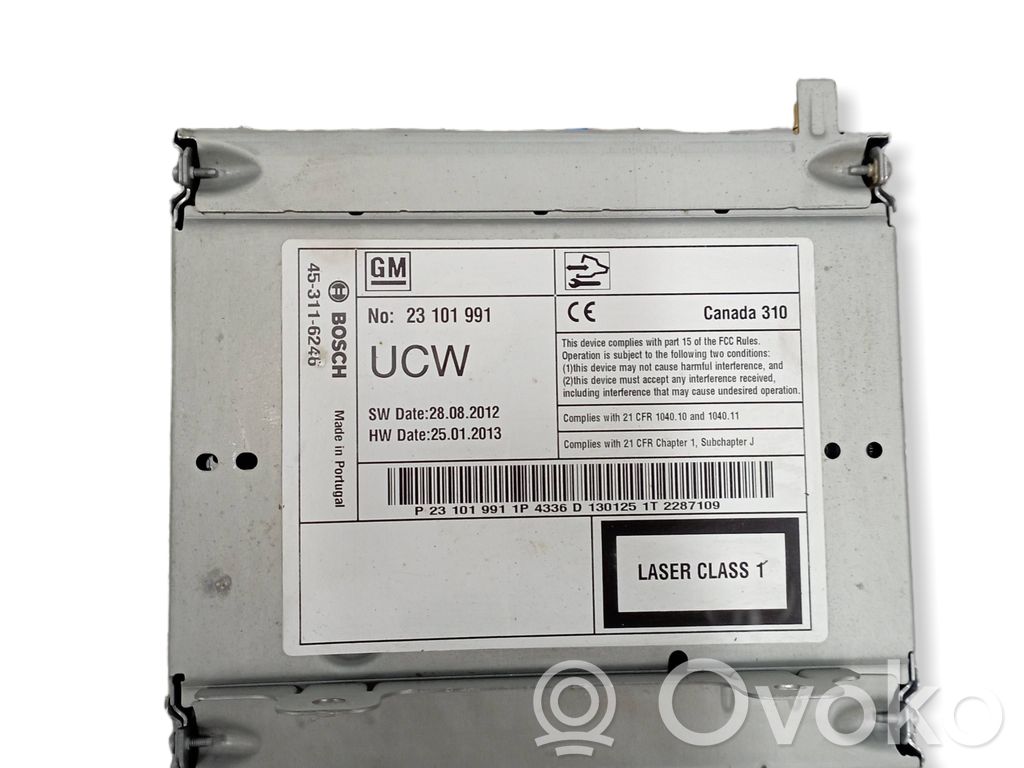 Opel Insignia A Radio/CD/DVD/GPS head unit 