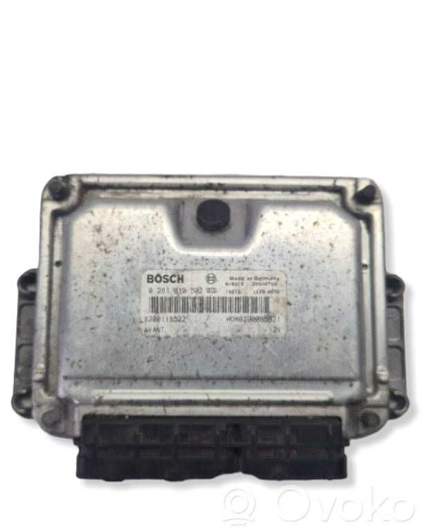 Engine control unit/module   0281010502,8200118522