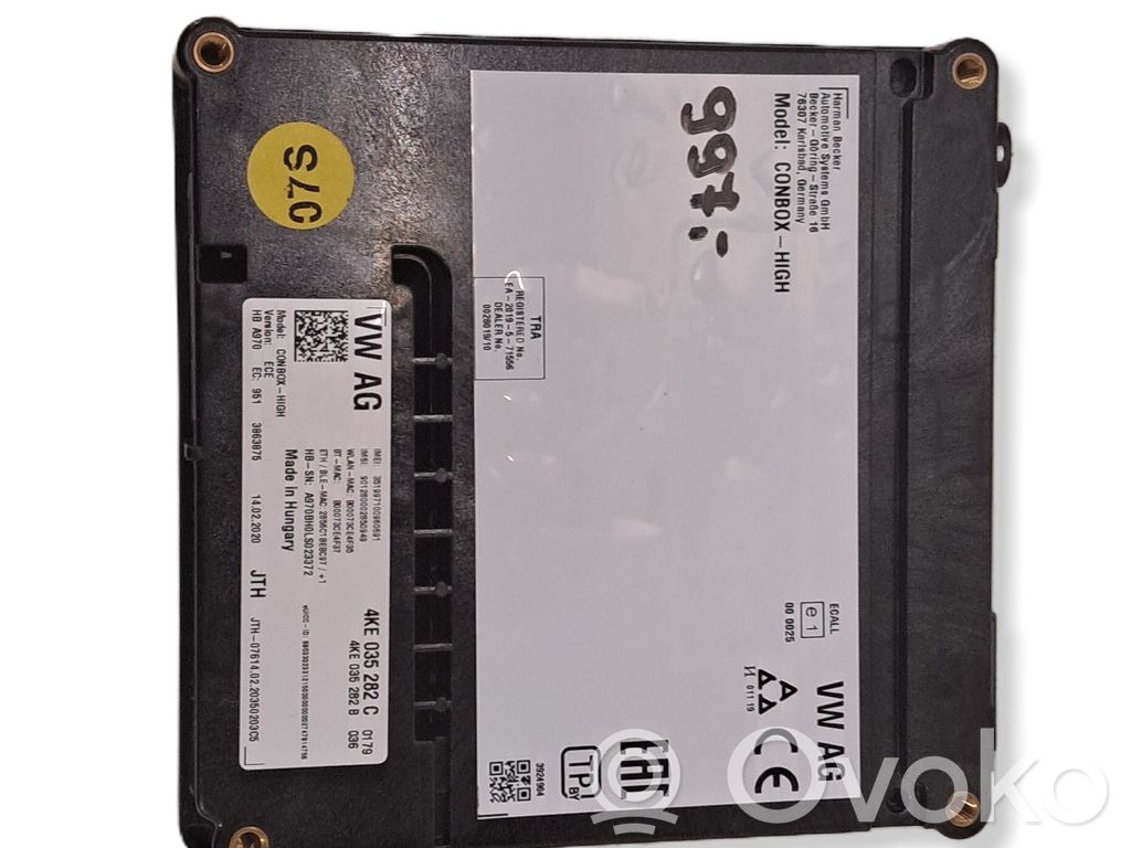 Audi A6 S6 C8 4K Other control units/modules 